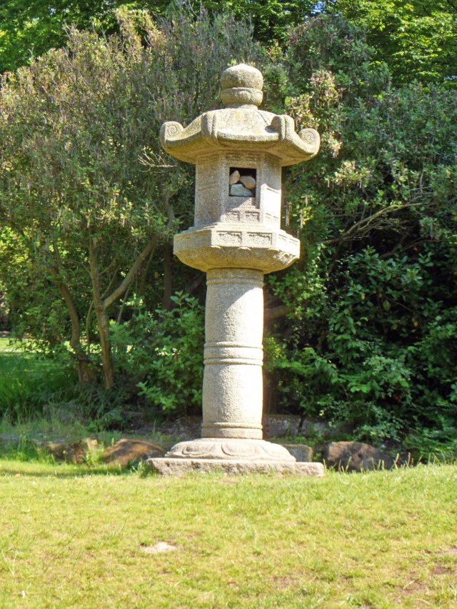Monument in Japanese Garden